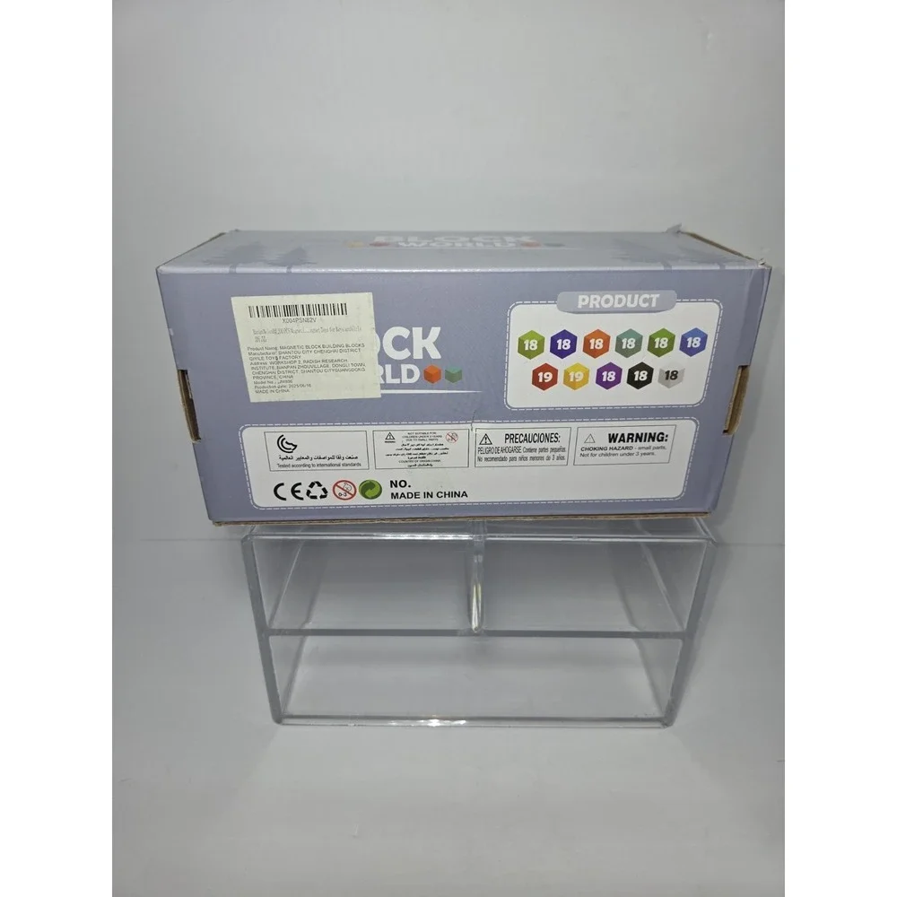 New 200‎ PCS Magnetic Building Blocks, for Toddlers Age 3-5